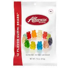 Are Albanese Gummi Bears gluten free?