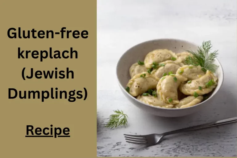 Gluten free kreplach – Jewish Dumplings
