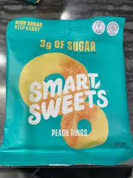 Are SmartSweets Peach Rings gluten free?