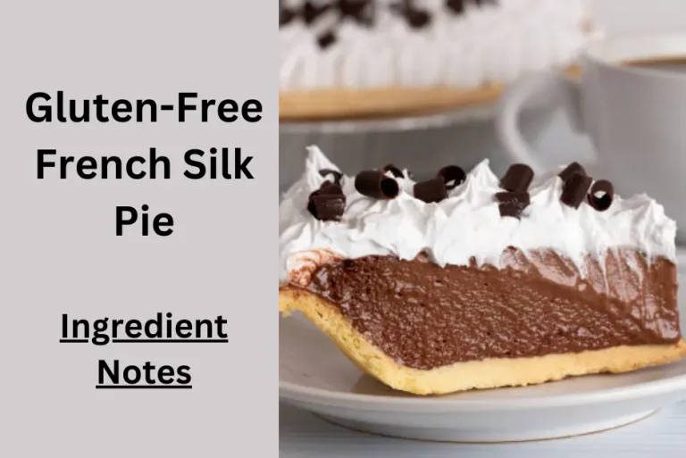 Gluten-Free French Silk Pie Recipe