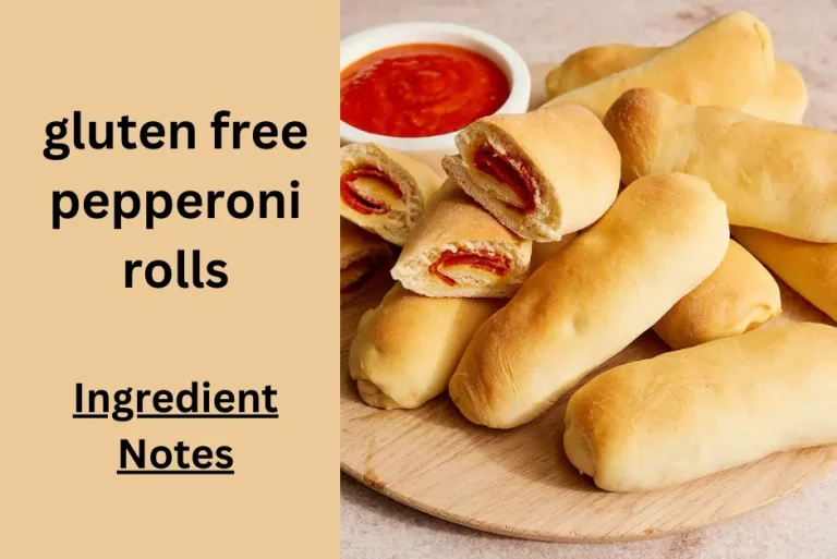 Gluten Free Pepperoni Rolls Recipe