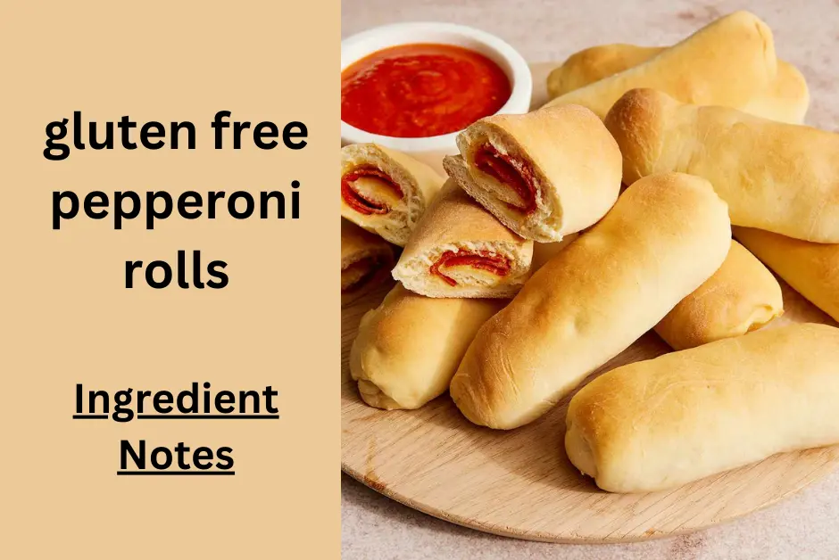 gluten free pepperoni rolls