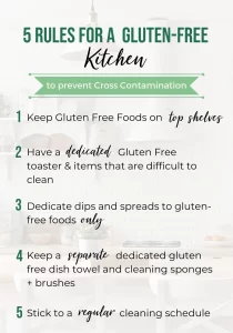 Tips for maintaining a gluten-free kitchen environment