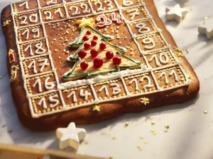 gingerbread cookies Advent Calendar