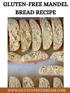 gluten-free mandel bread Recipe and method